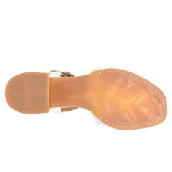 Heeled Sandals*Born Women's , Shonie Sandal White