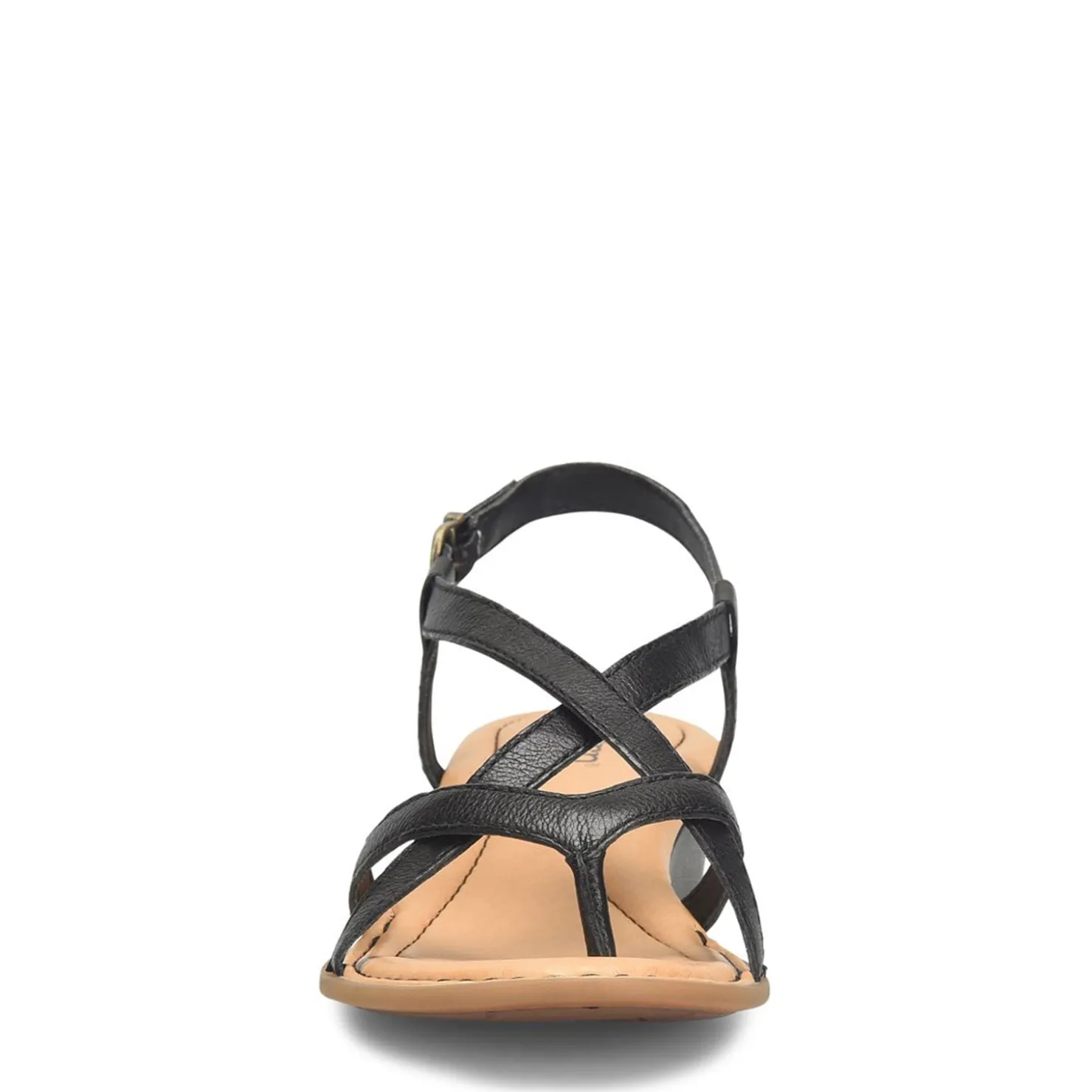 Wedges*Born Women's , Sibyl Sandal Black