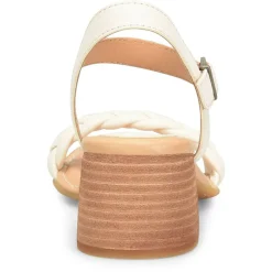 Heeled Sandals*Born Women's , Simone Sandal White