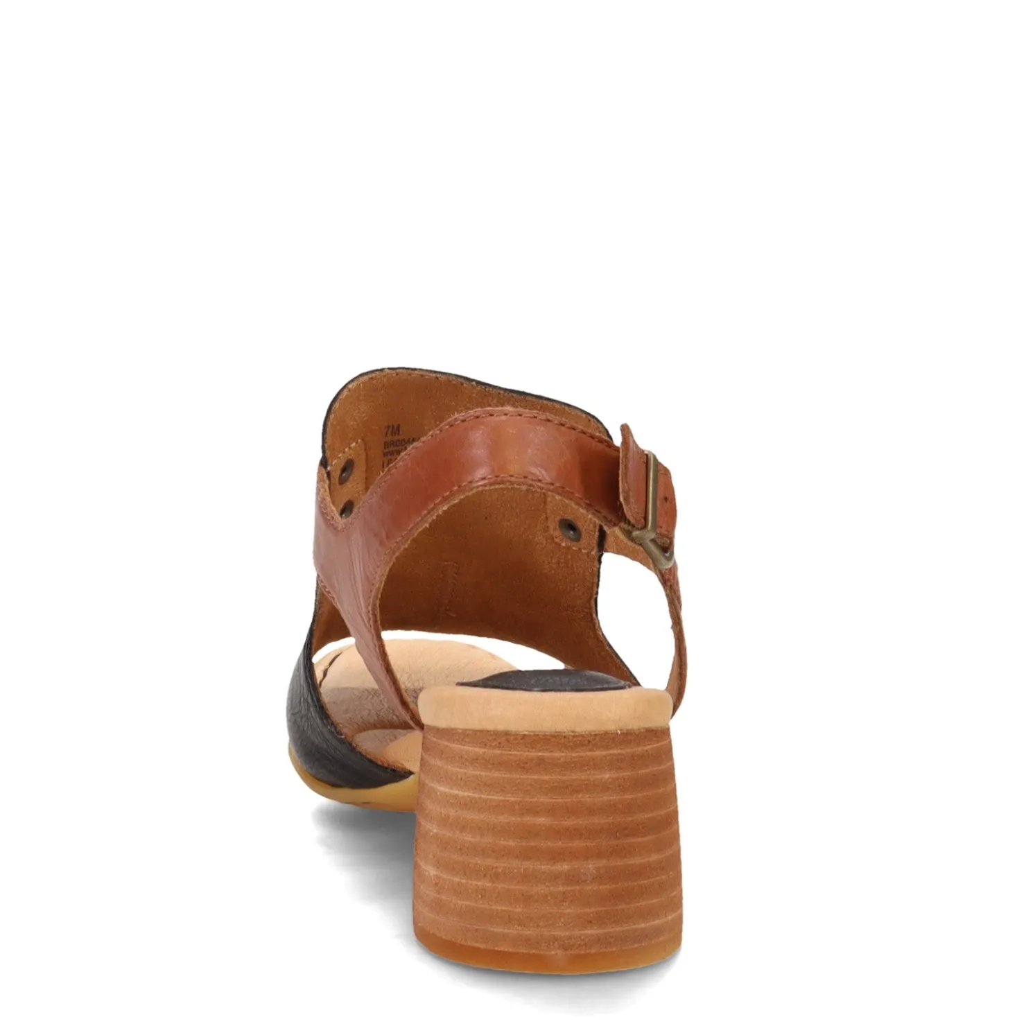 Heeled Sandals*Born Women's , Sylvie Sandal Black/Brown