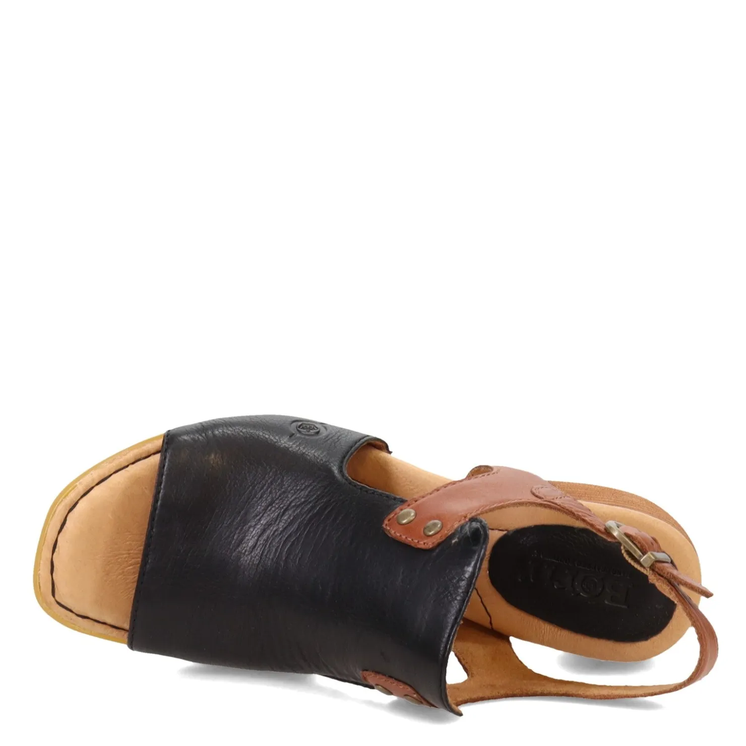 Heeled Sandals*Born Women's , Sylvie Sandal Black/Brown