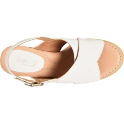 Heeled Sandals*Born Women's , Tessa Sandal White