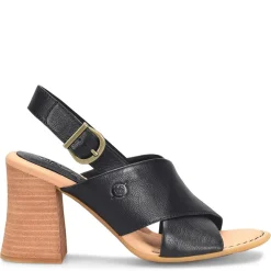 Heeled Sandals*Born Women's , Tessa Sandal Black