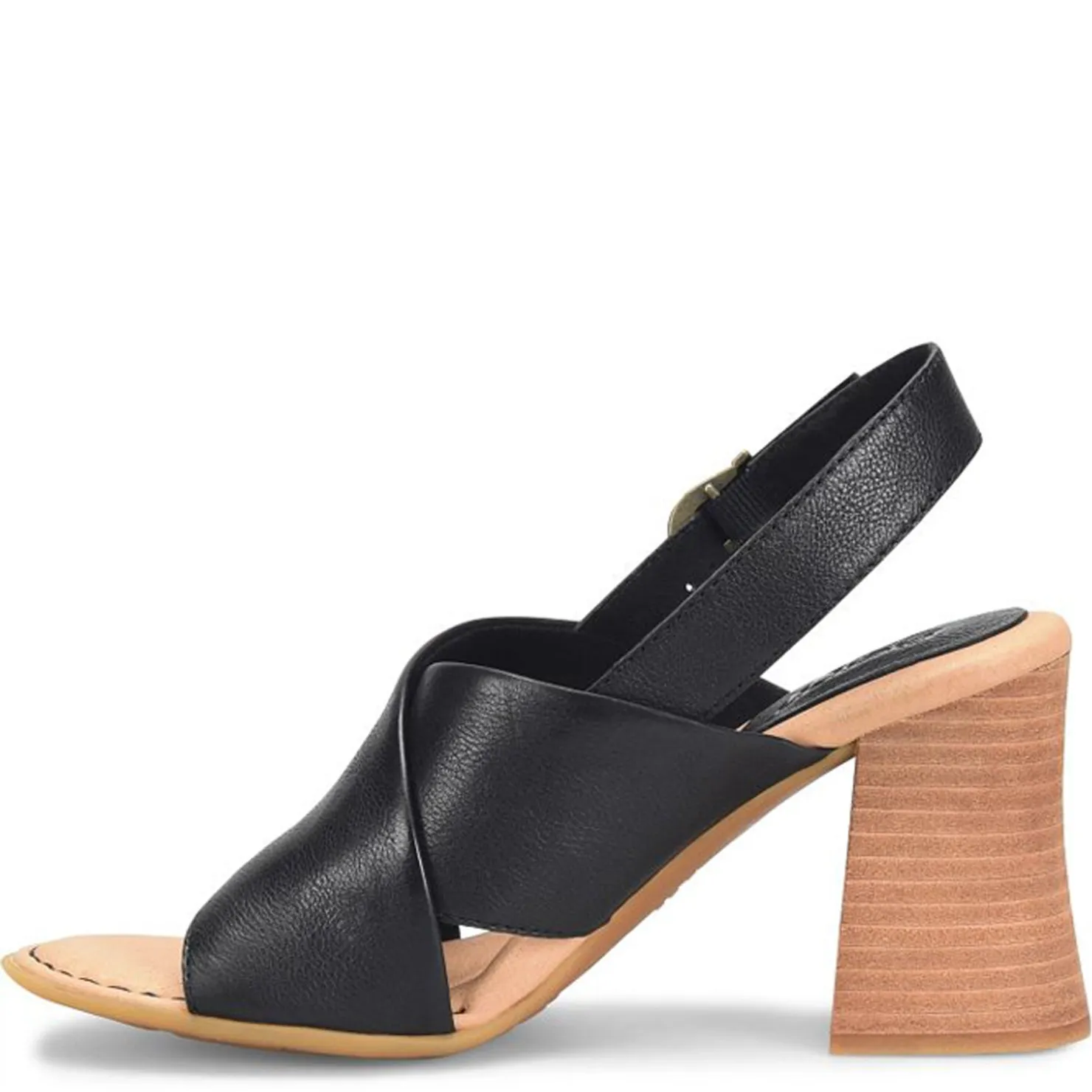 Heeled Sandals*Born Women's , Tessa Sandal Black