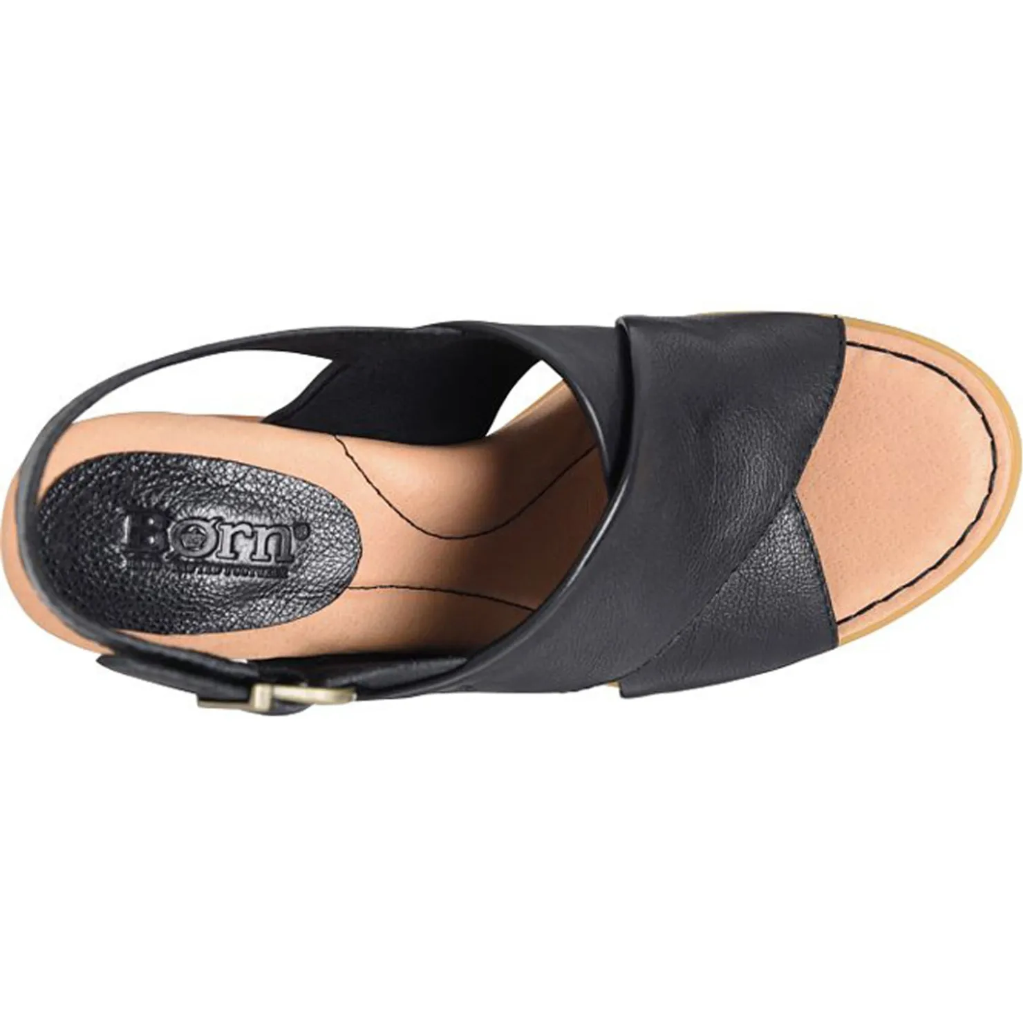 Heeled Sandals*Born Women's , Tessa Sandal Black