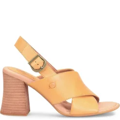 Heeled Sandals*Born Women's , Tessa Sandal Yellow