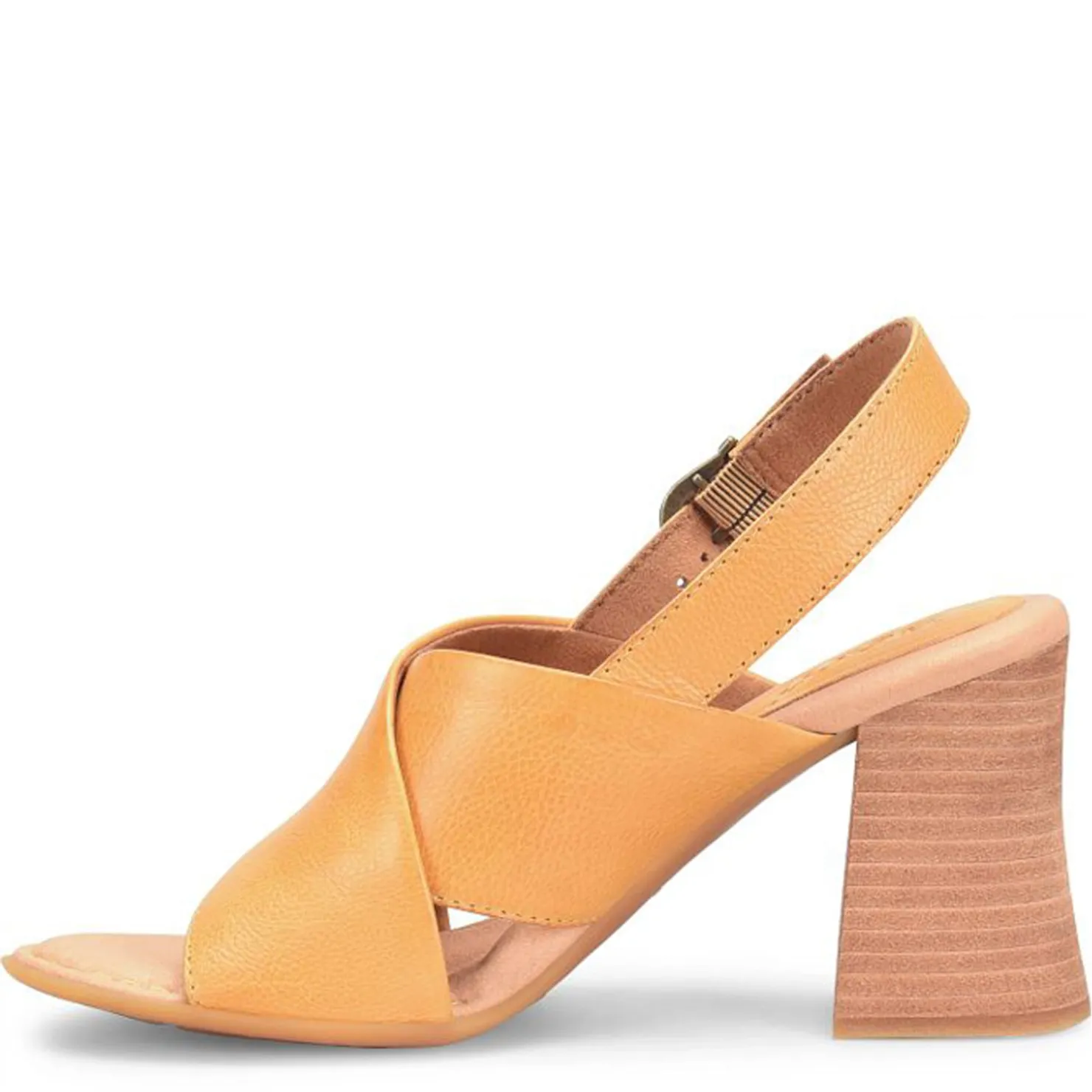 Heeled Sandals*Born Women's , Tessa Sandal Yellow