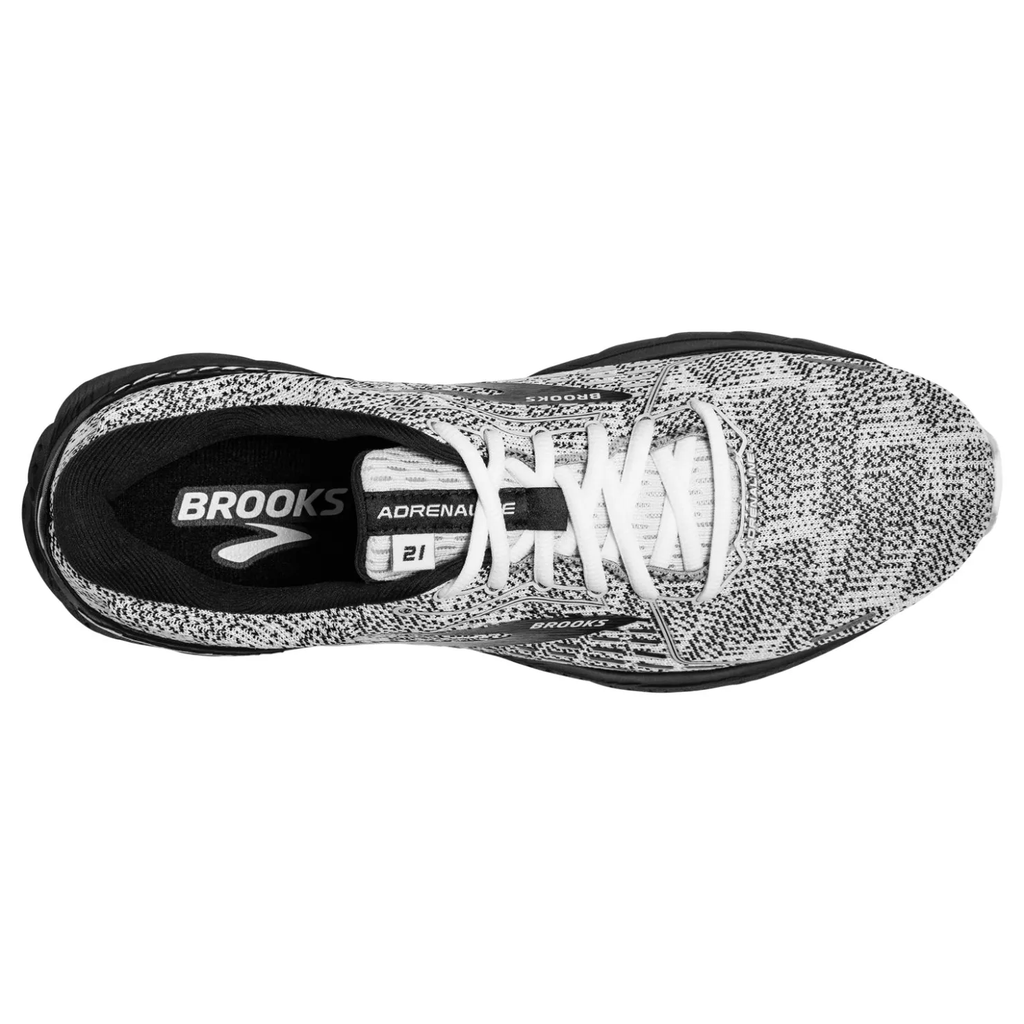 Running*Brooks Women's , Adrenaline GTS 21 Running Shoe White/Grey