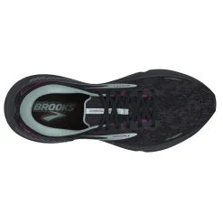 Running*Brooks Women's , Adrenaline GTS 23 Running Shoe Black/Light Blue/Purple