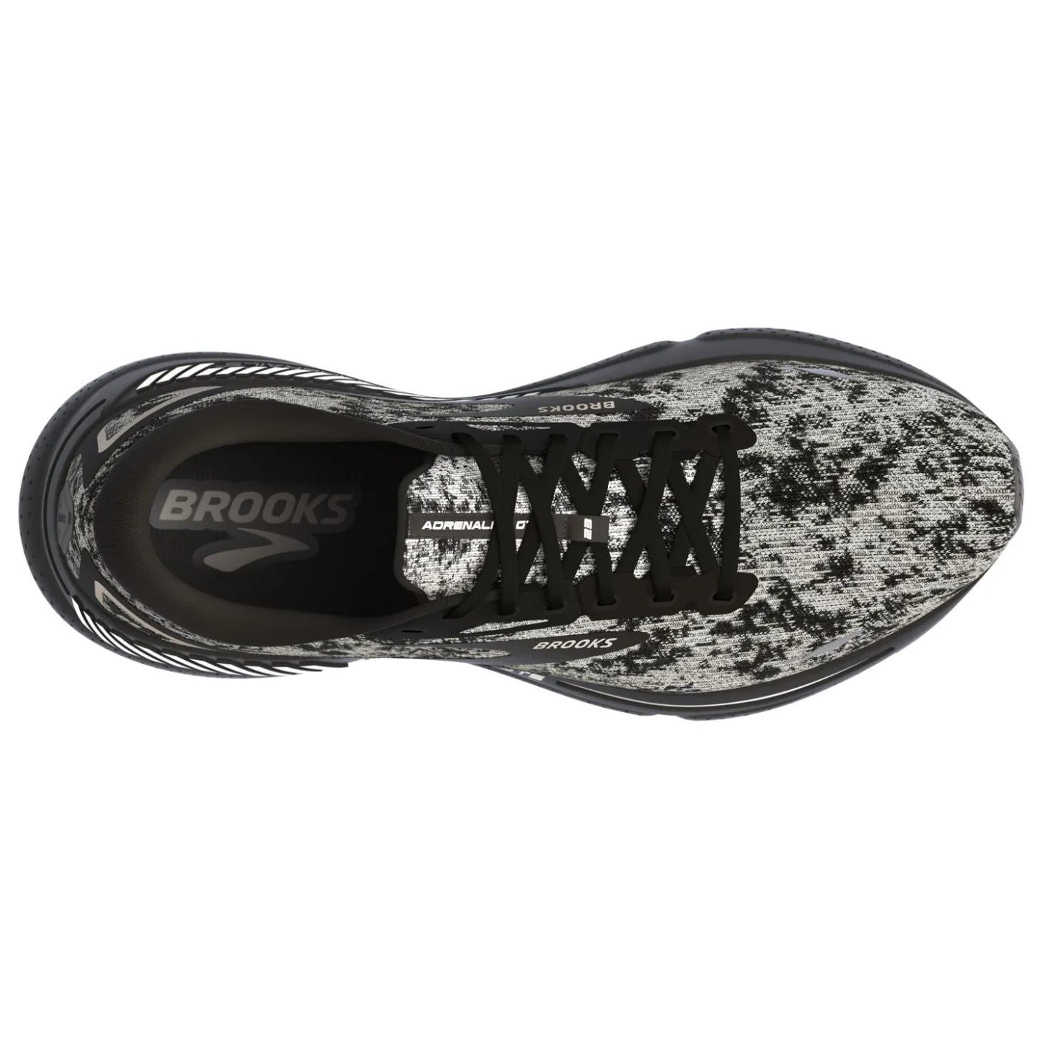 Running*Brooks Women's , Adrenaline GTS 23 Running Shoe - Wide Width White/Grey/Black