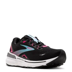 Running*Brooks Women's , Adrenaline GTS 23 GTX Running Shoe Black/Knockout Pink/Aqua