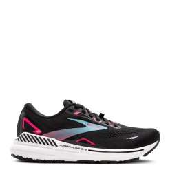 Running*Brooks Women's , Adrenaline GTS 23 GTX Running Shoe Black/Knockout Pink/Aqua