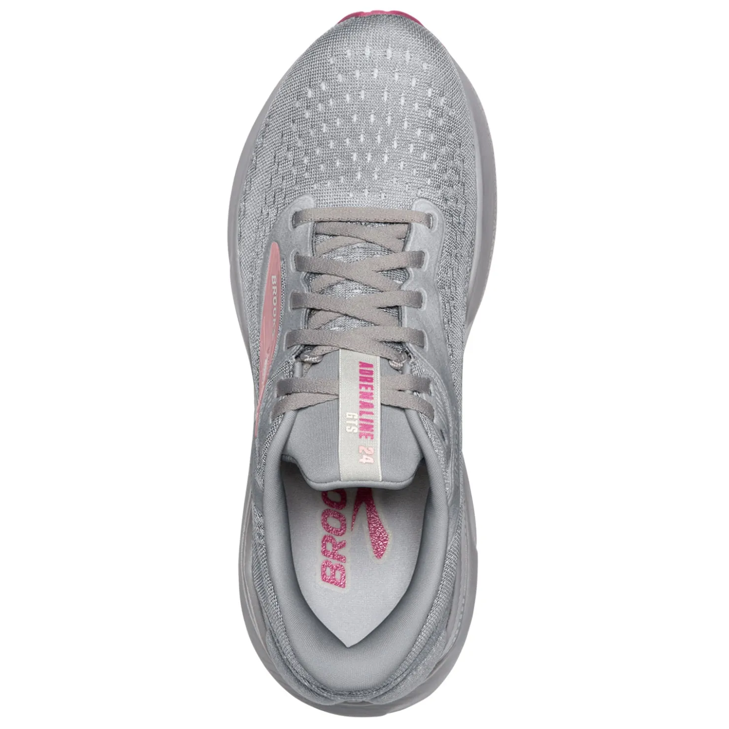 Running*Brooks Women's , Adrenaline GTS 24 Running Shoe Alloy/White/Zephyr