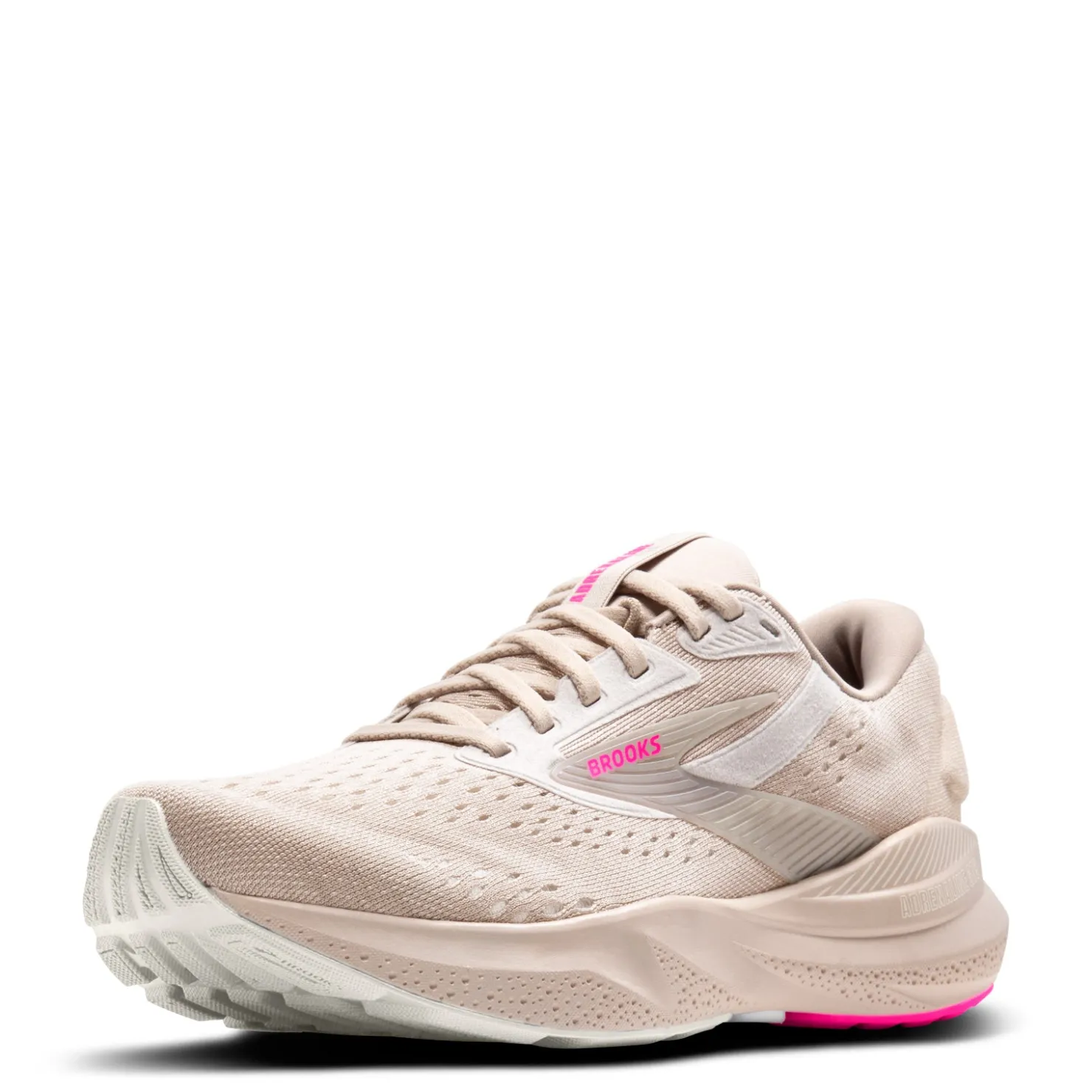 Running*Brooks Women's , Adrenaline GTS 24 Running Shoe Chateau Grey/Coconut/Pink