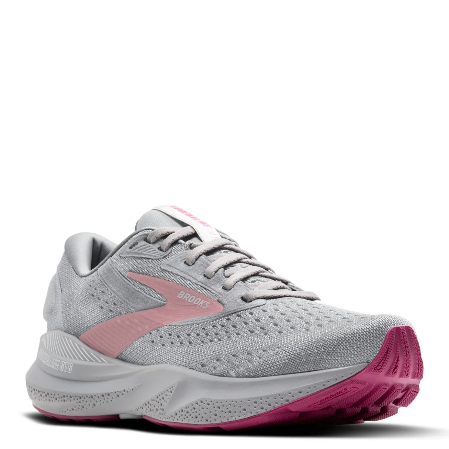 Running*Brooks Women's , Adrenaline GTS 24 Running Shoe - Extra Wide Width Alloy/White/Zephyr