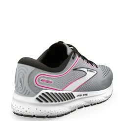 Running*Brooks Women's , Ariel GTS 23 Running Shoe Grey/Black/Pink