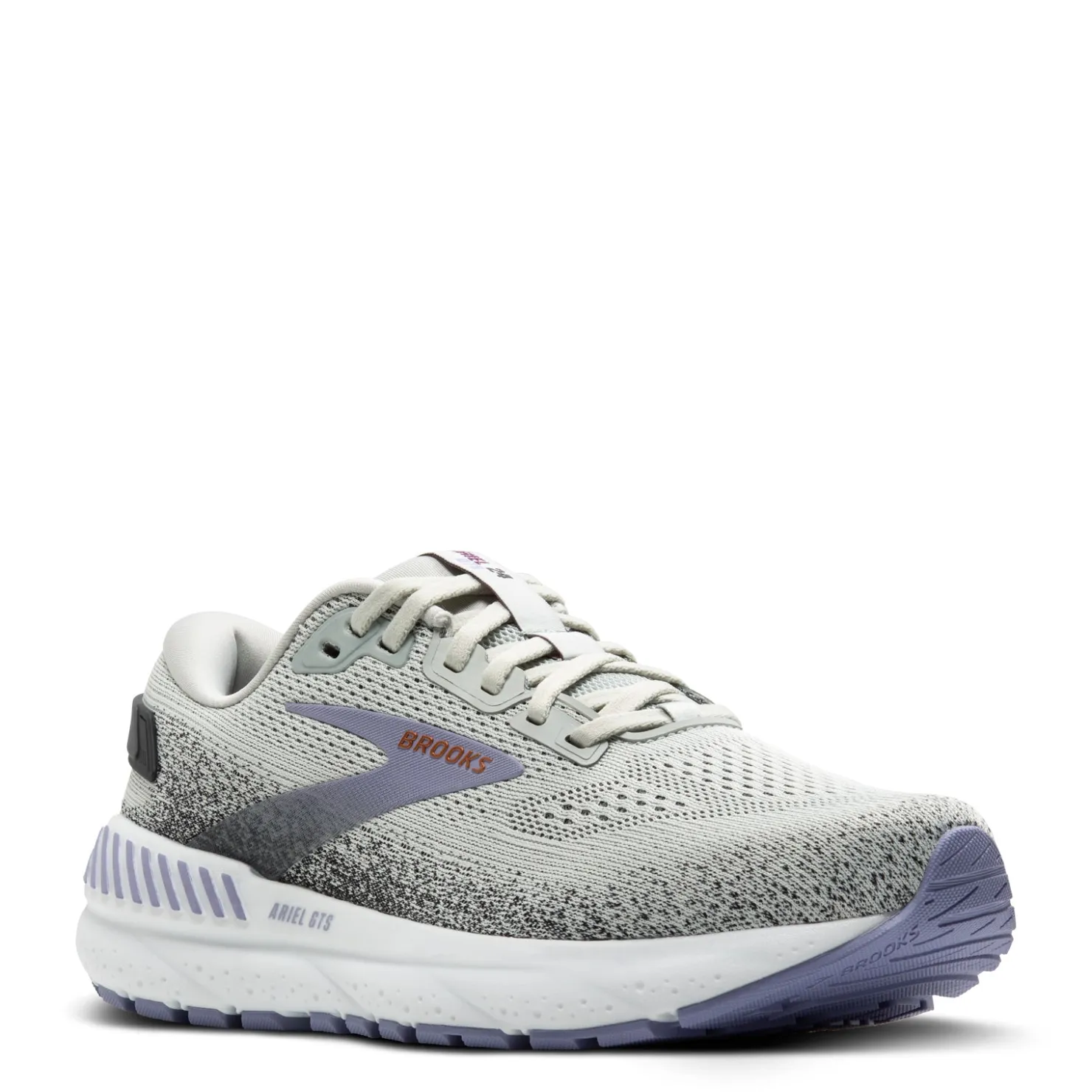 Running*Brooks Women's , Ariel GTS 24 Running Shoe - Wide Width Mercury/Ebony/Sweet Lavender