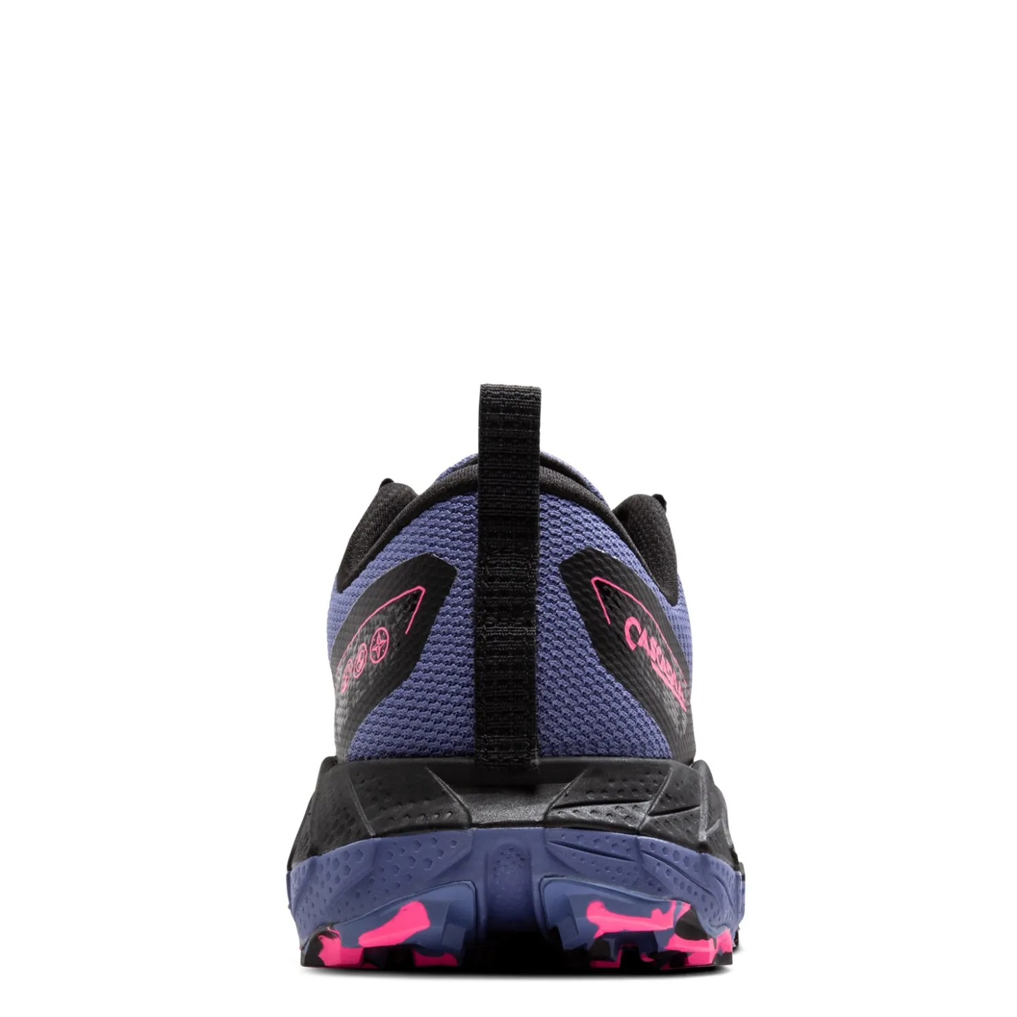 Running*Brooks Women's , Cascadia 18 GTX Trail Running Shoe Grey Blue/Black/Pink