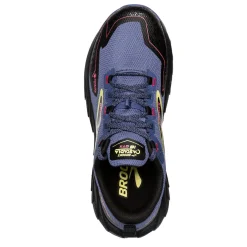 Running*Brooks Women's , Cascadia 18 GTX Trail Running Shoe Grey Blue/Black/Pink