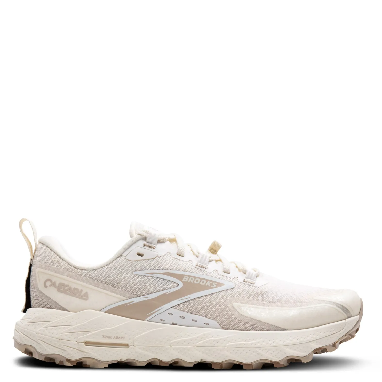 Trail & Hiking*Brooks Women's , Cascadia 18 Trail Running Shoe Coconut/Chateau/White