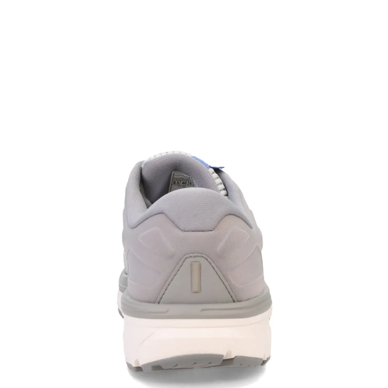 Running*Brooks Women's , Dyad 11 Running Shoe - Wide Width Grey/White/Blue