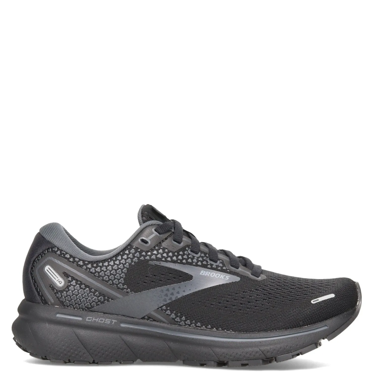 Running*Brooks Women's , Ghost 14 Running Shoe - Wide Width Black/Ebony
