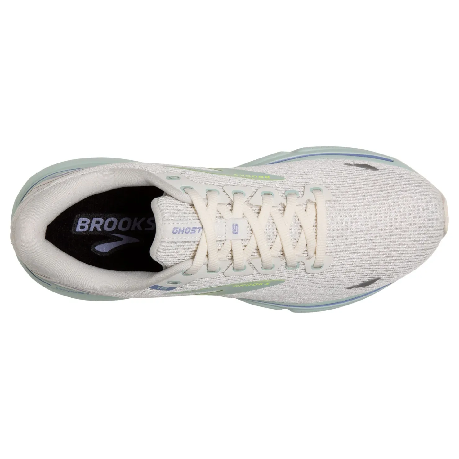 Running*Brooks Women's , Ghost 15 Running Shoe Coconut/Skylight/Nightlife