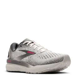 Running*Brooks Women's , Ghost 16 Running Shoe Grey/Gargoyle/Pink