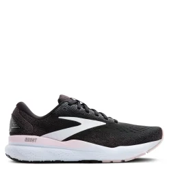 Running*Brooks Women's , Ghost 16 Running Shoe Black/White/Orchid Ice
