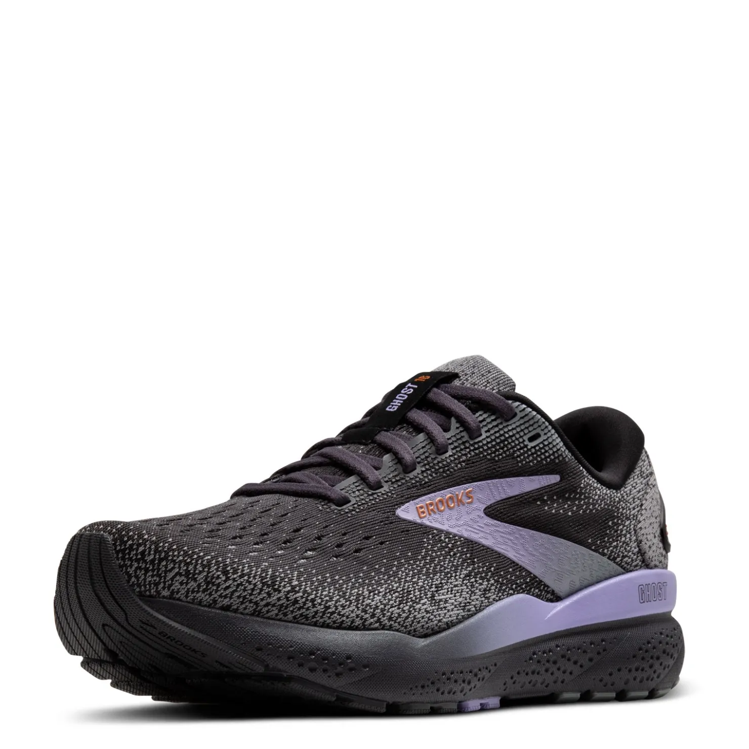 Running*Brooks Women's , Ghost 16 Running Shoe Ebony/Lavender/Copper