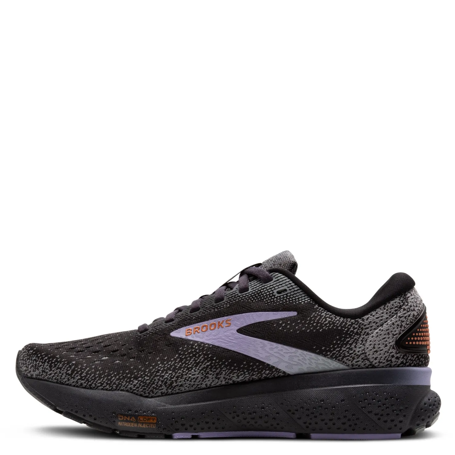 Running*Brooks Women's , Ghost 16 Running Shoe Ebony/Lavender/Copper