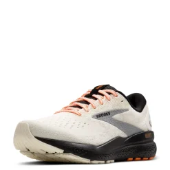 Running*Brooks Women's , Ghost 16 Running Shoe Ecru/Orange/Black