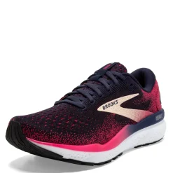 Running*Brooks Women's , Ghost 16 Running Shoe Peacoat/Raspberry/Apricot