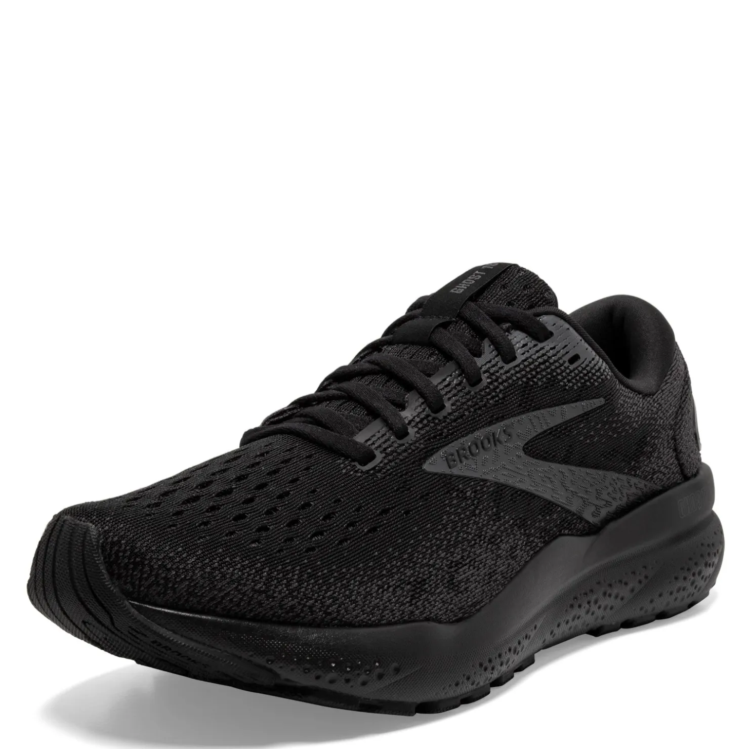 Running*Brooks Women's , Ghost 16 Running Shoe - Wide Width Black/Black