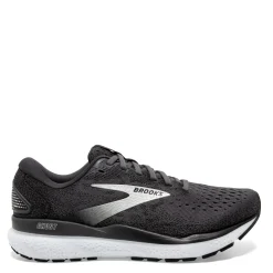 Running*Brooks Women's , Ghost 16 Running Shoe - Wide Width Black/Grey/White