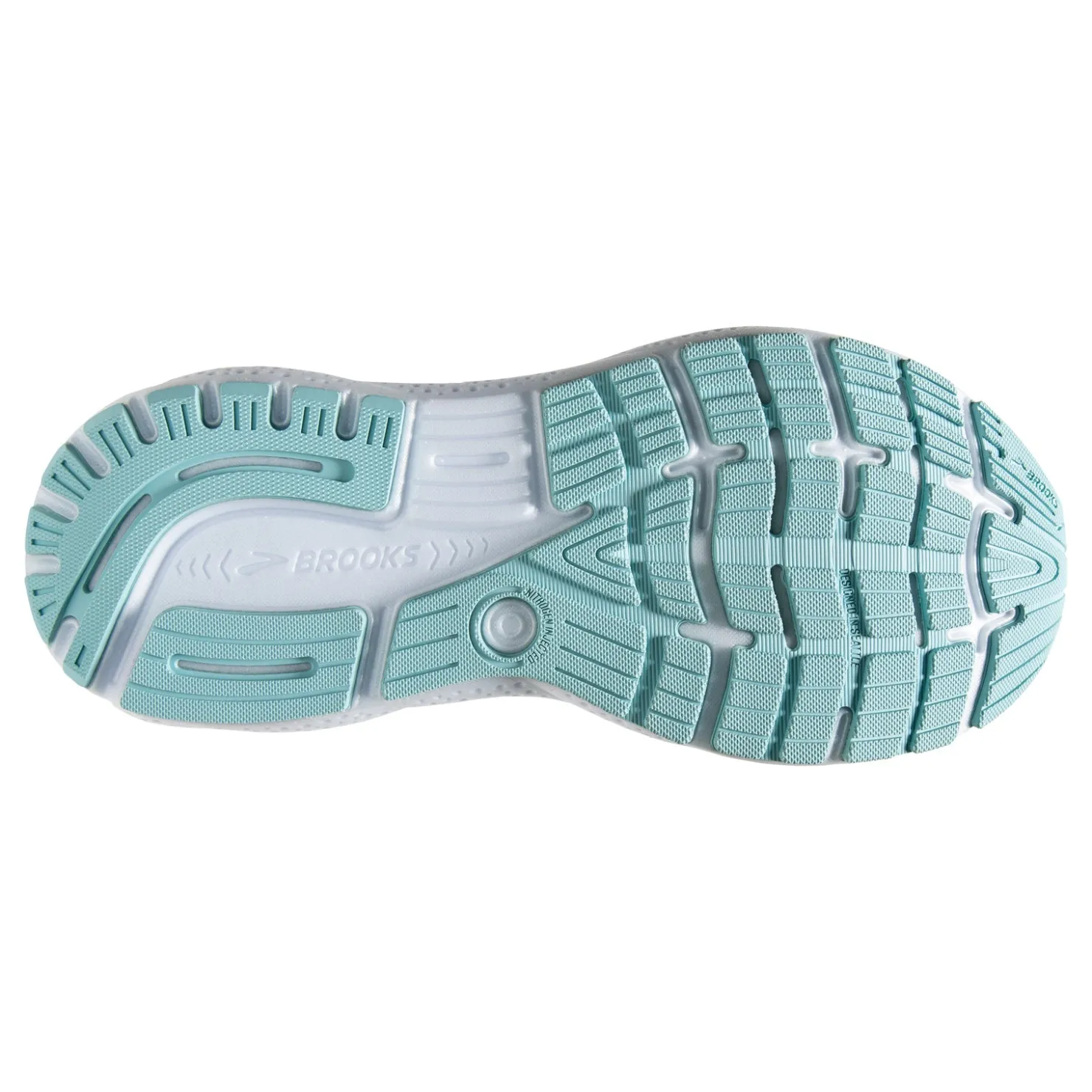 Running*Brooks Women's , Ghost 16 Running Shoe - Wide Width White/Grey/Estate Blue
