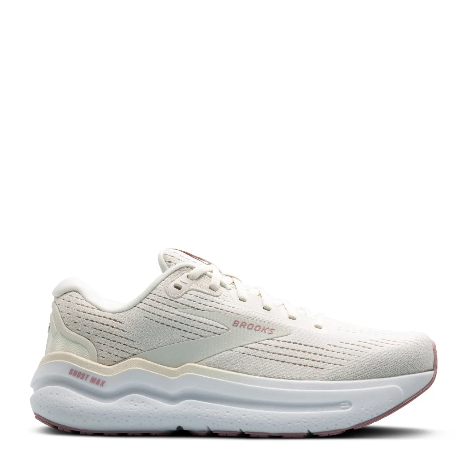 Running*Brooks Women's , Ghost Max 2 Running Shoe - Extra Wide Width Coconut Milk/Gray/Zephyr