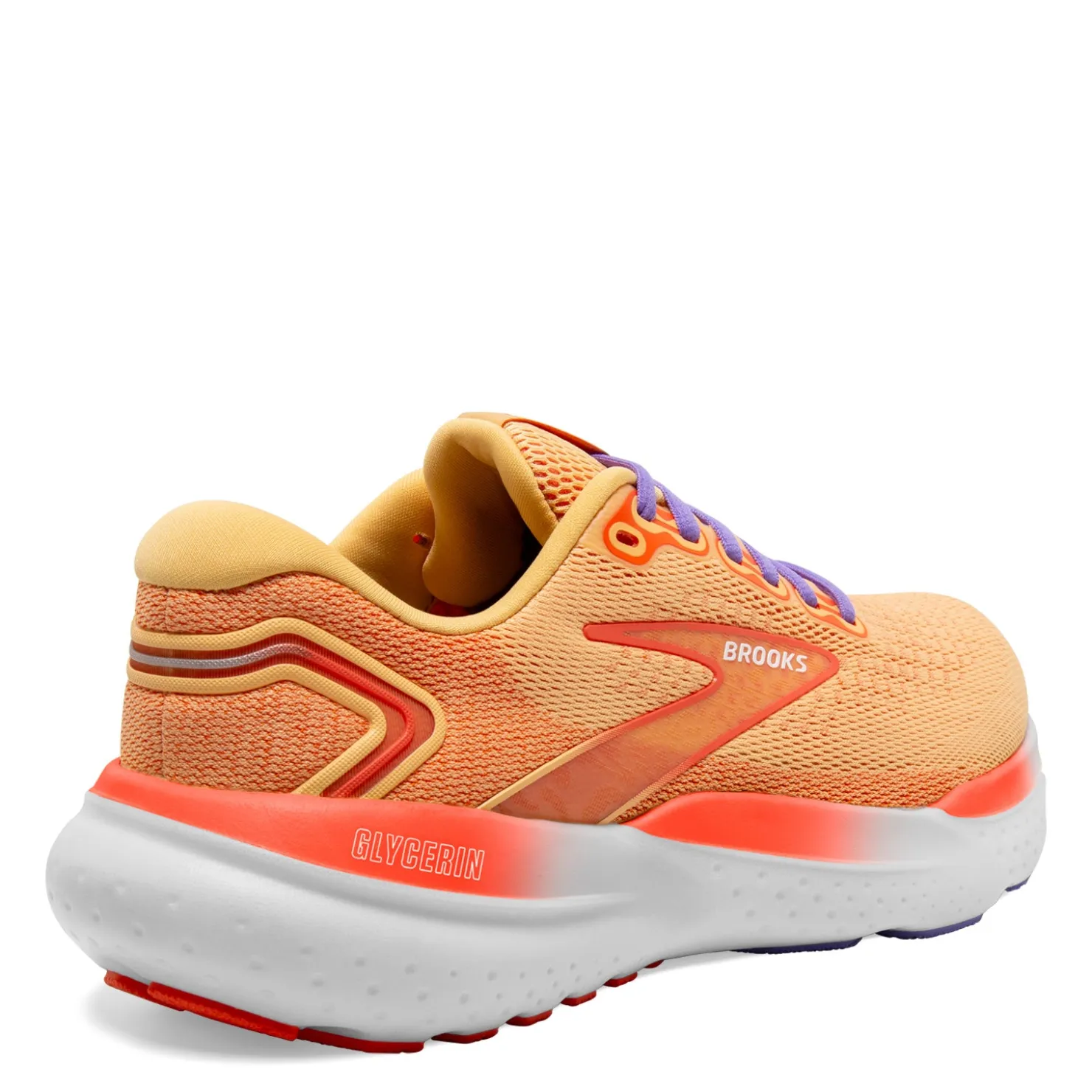 Running*Brooks Women's , Glycerin 21 Running Shoe Sunburst/Nasturtium/Purple