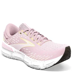 Running*Brooks Women's , Glycerin GTS 20 Running Shoe Pink/Yellow/White