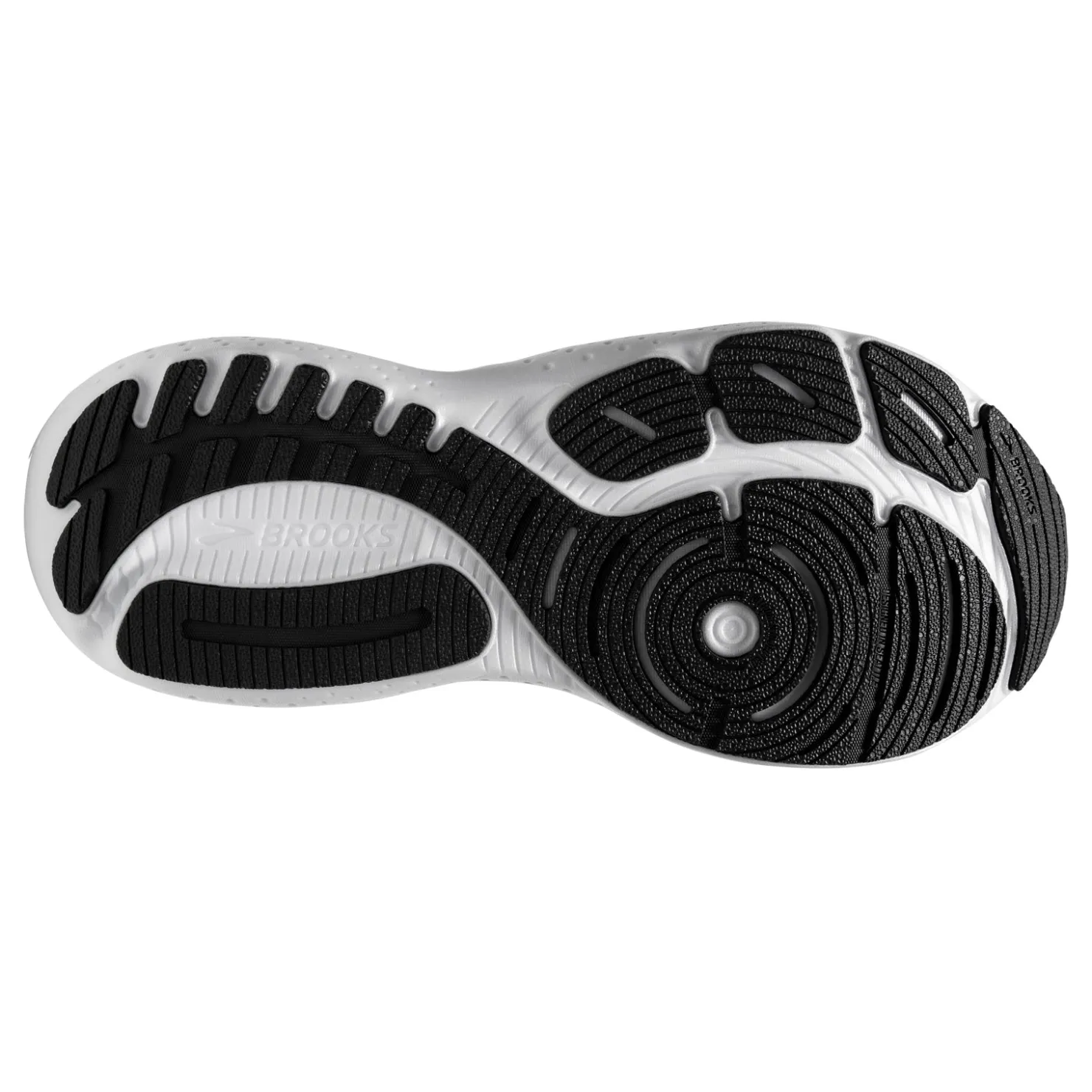 Running*Brooks Women's , Glycerin GTS 21 Running Shoe Black/Grey/White