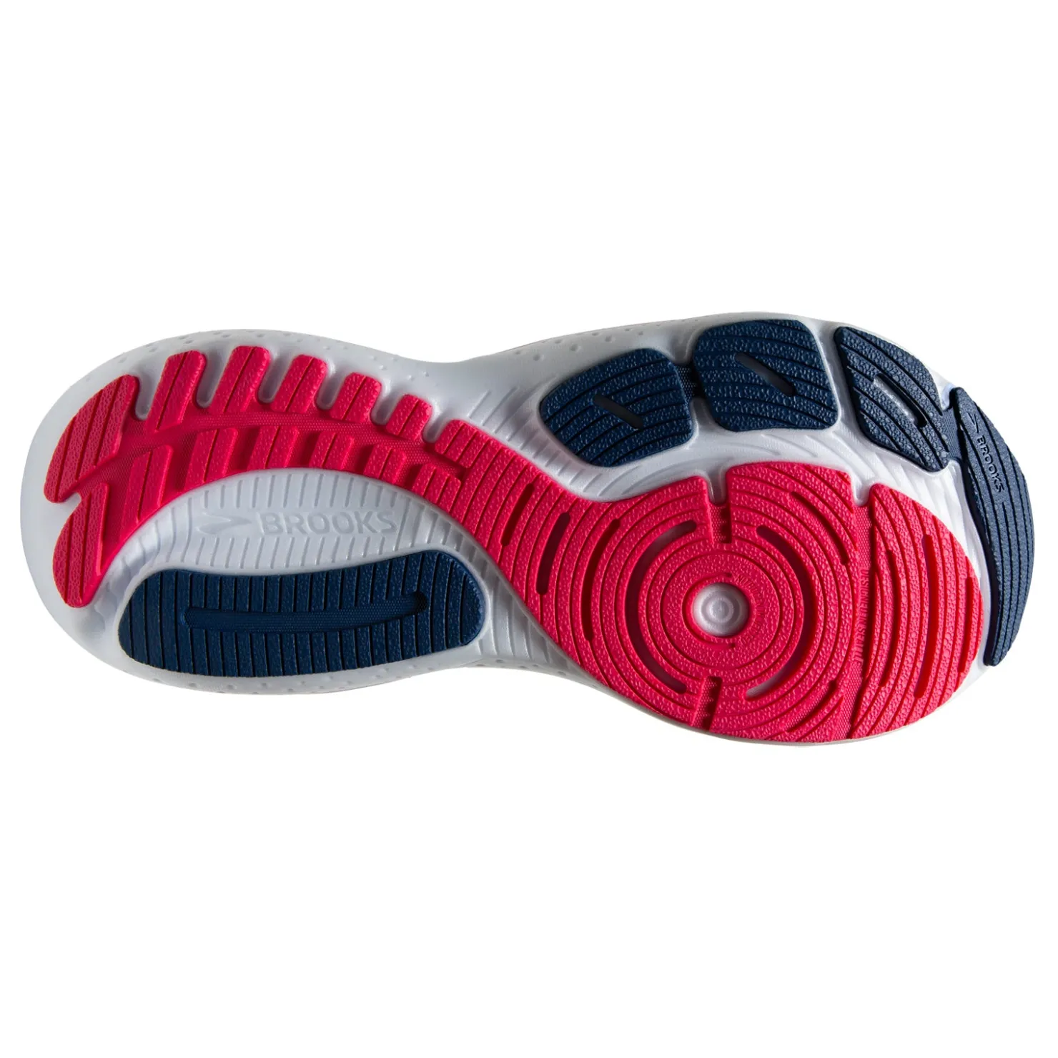 Running*Brooks Women's , Glycerin GTS 21 Running Shoe Raspberry/Estate Blue