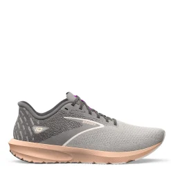 Running*Brooks Women's , Launch 10 Running Shoe Grey/Peach