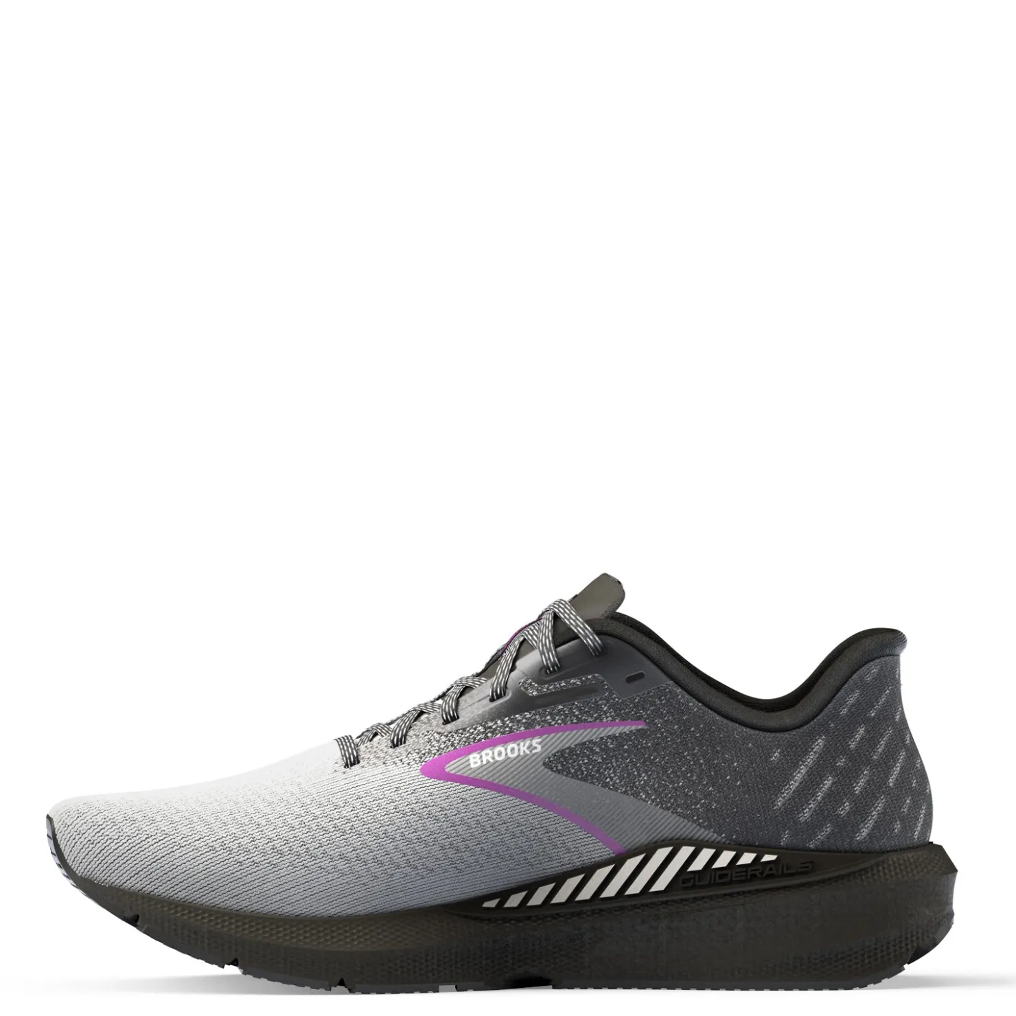 Running*Brooks Women's , Launch GTS 10 Running Shoe Black/White/Violet