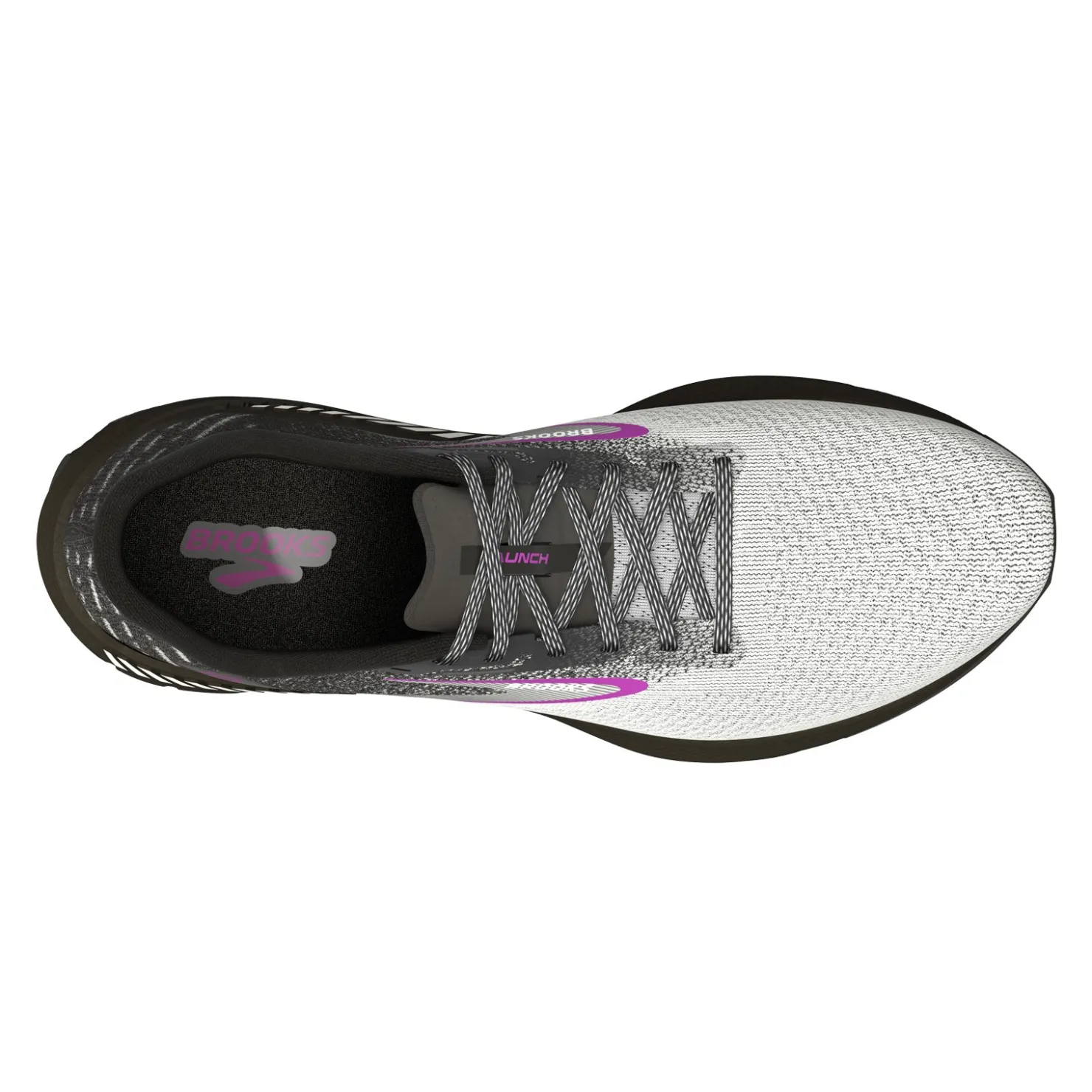 Running*Brooks Women's , Launch GTS 10 Running Shoe Black/White/Violet