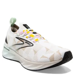 Running*Brooks Women's , Levitate Stealthfit 6 Running Shoe White/Green