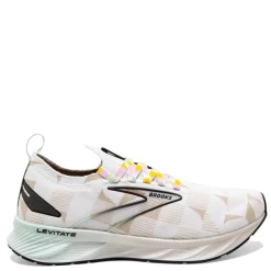 Running*Brooks Women's , Levitate Stealthfit 6 Running Shoe White/Green
