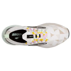 Running*Brooks Women's , Levitate Stealthfit 6 Running Shoe White/Green