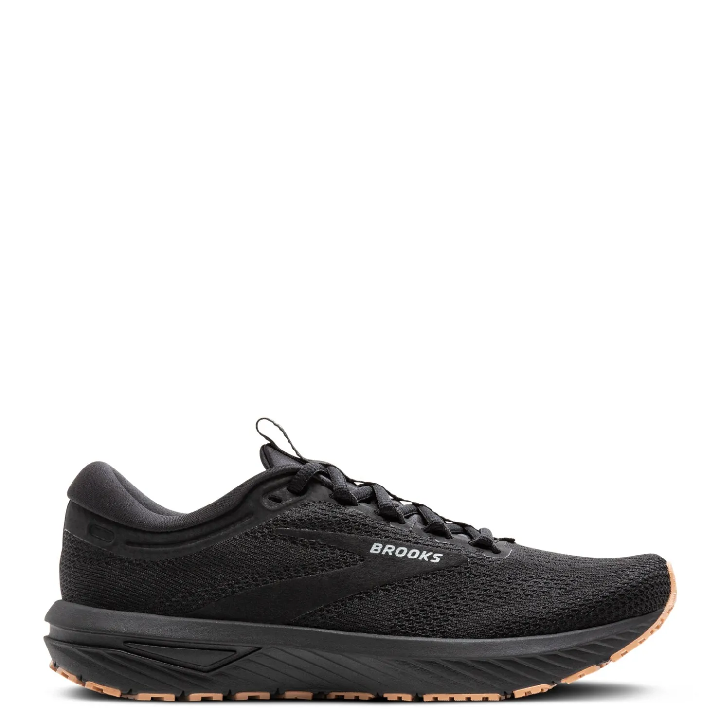 Running*Brooks Women's , Revel 7 Running Shoe Black/Tan Sole