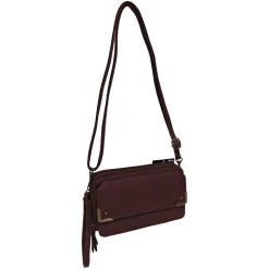 Handbags*Bueno of California Women's , Miraleste Wallet on a String Wine