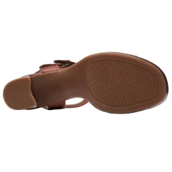 Heeled Sandals*Clarks Women's , AmbyrLyn Ruby Sandal Brithish Tan